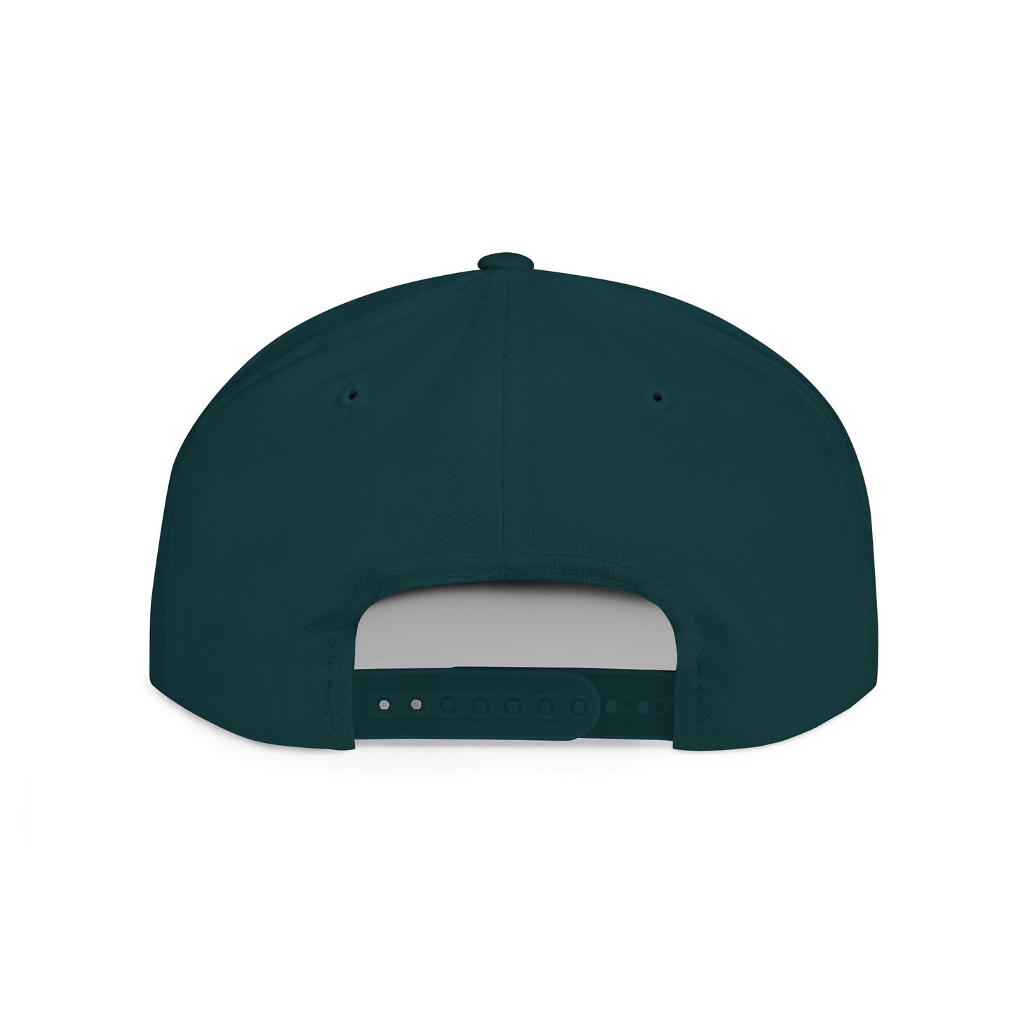 Flat Bill Snapback - 1st Infantry "Red Currakee" Spade Logo Cap