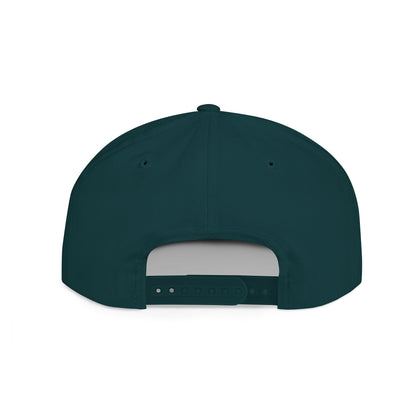 Flat Bill Snapback - 1st Infantry "Red Currakee" Spade Logo Cap