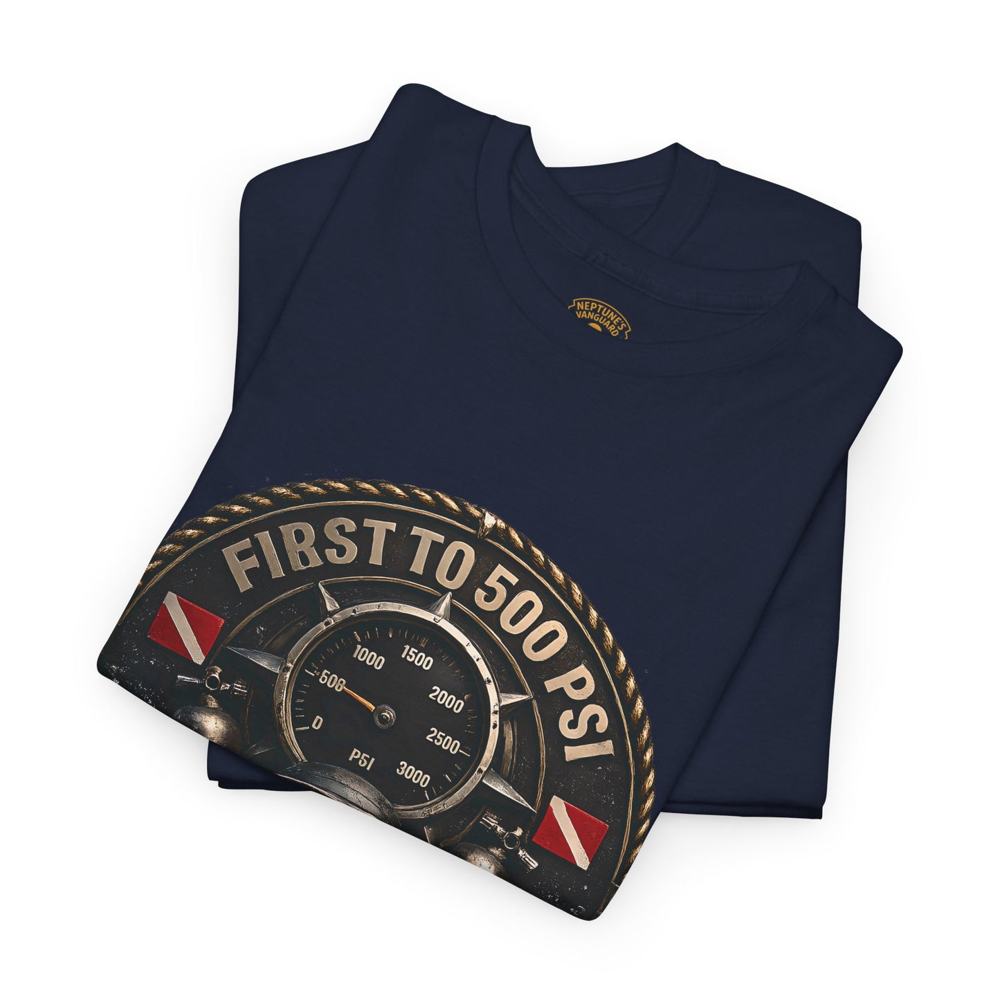 First to 500 PSI Scuba Diver Shirt