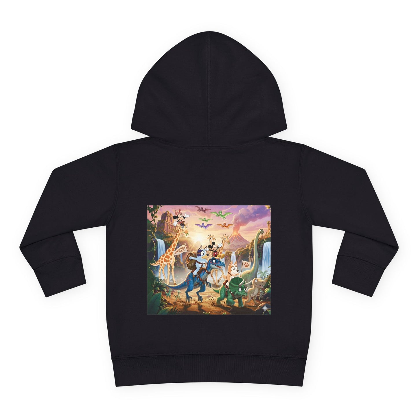 Toddler Hoodie — Cute Safari Animal Adventure Pullover