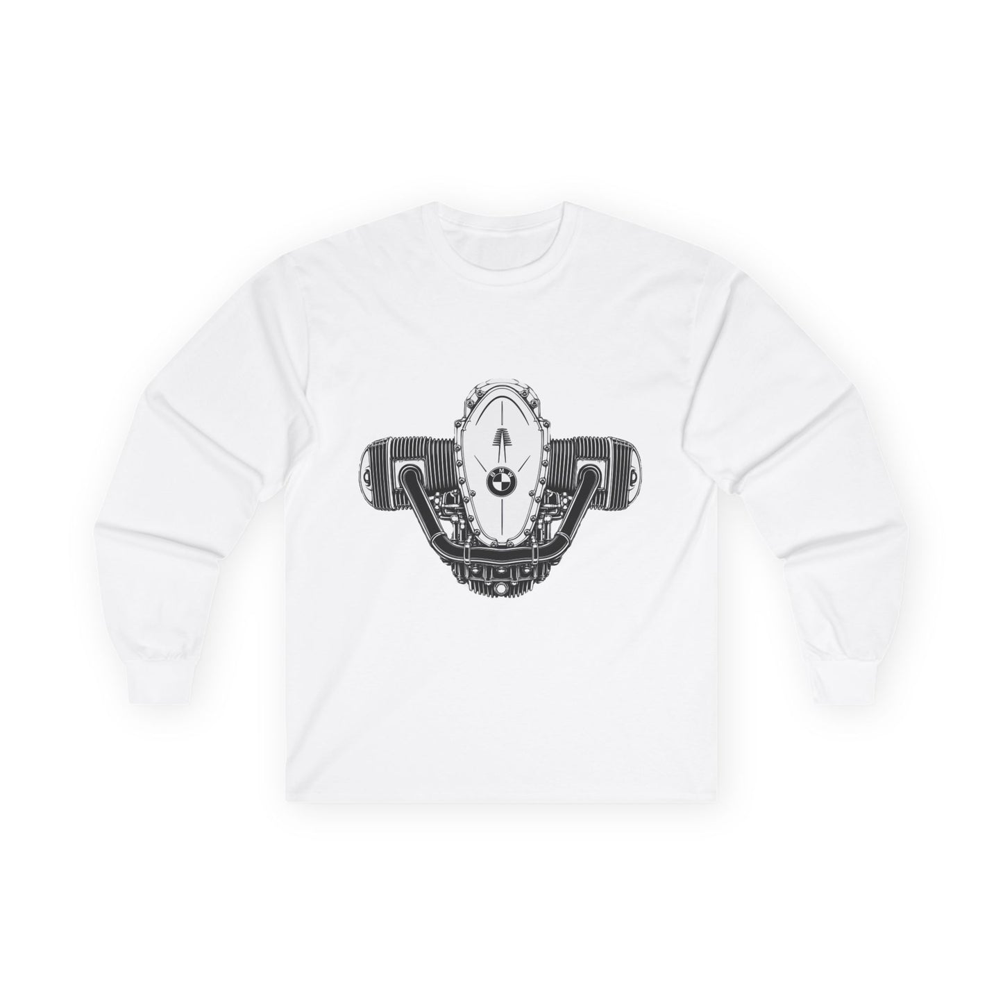 Pizza Como Sports Bar Long Sleeve Tee — Vintage Pizza Logo Shirt
