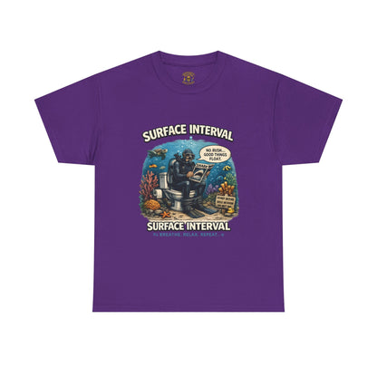 Funny Scuba Diver T Shirt | No Rush Good Things Float