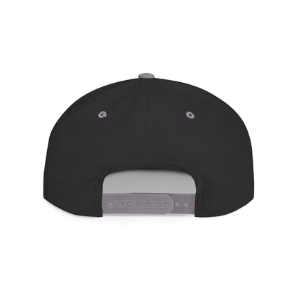 Flat Bill Snapback - 1st Infantry "Red Currakee" Spade Logo Cap