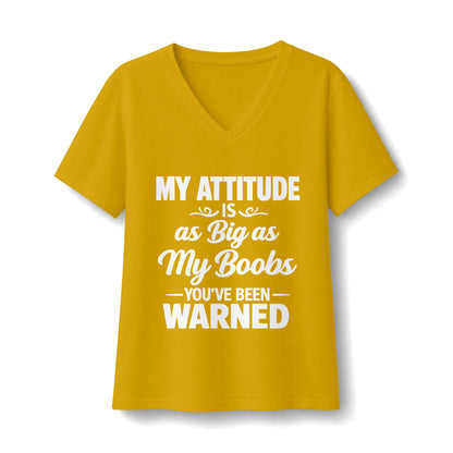 Women's Relaxed Jersey Short Sleeve V-Neck Tee