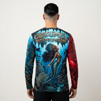 Mexico Neptune’s Vanguard Mermaid Long Sleeve Shirt