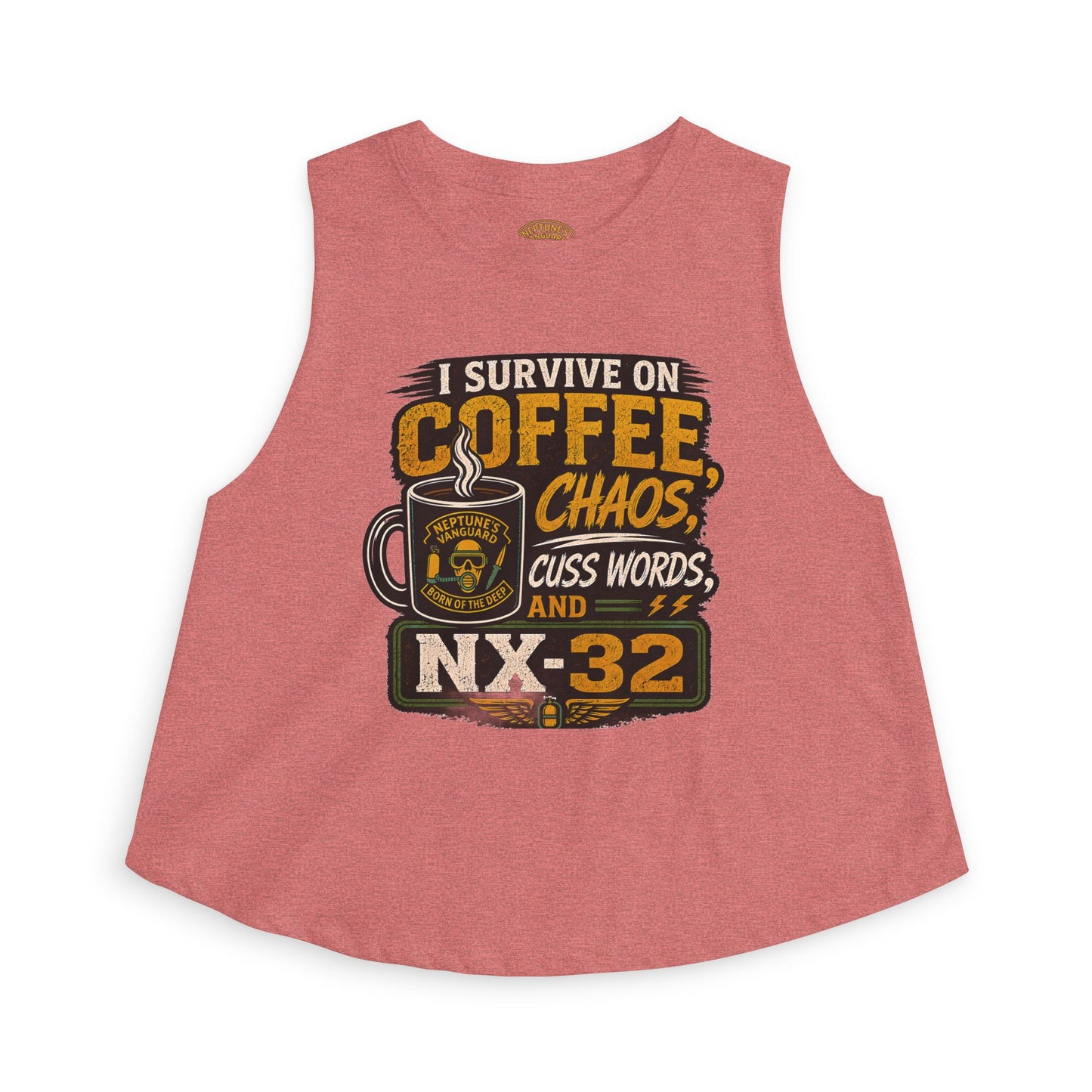 Coffee, Chaos & NX32 Women's Crop Top