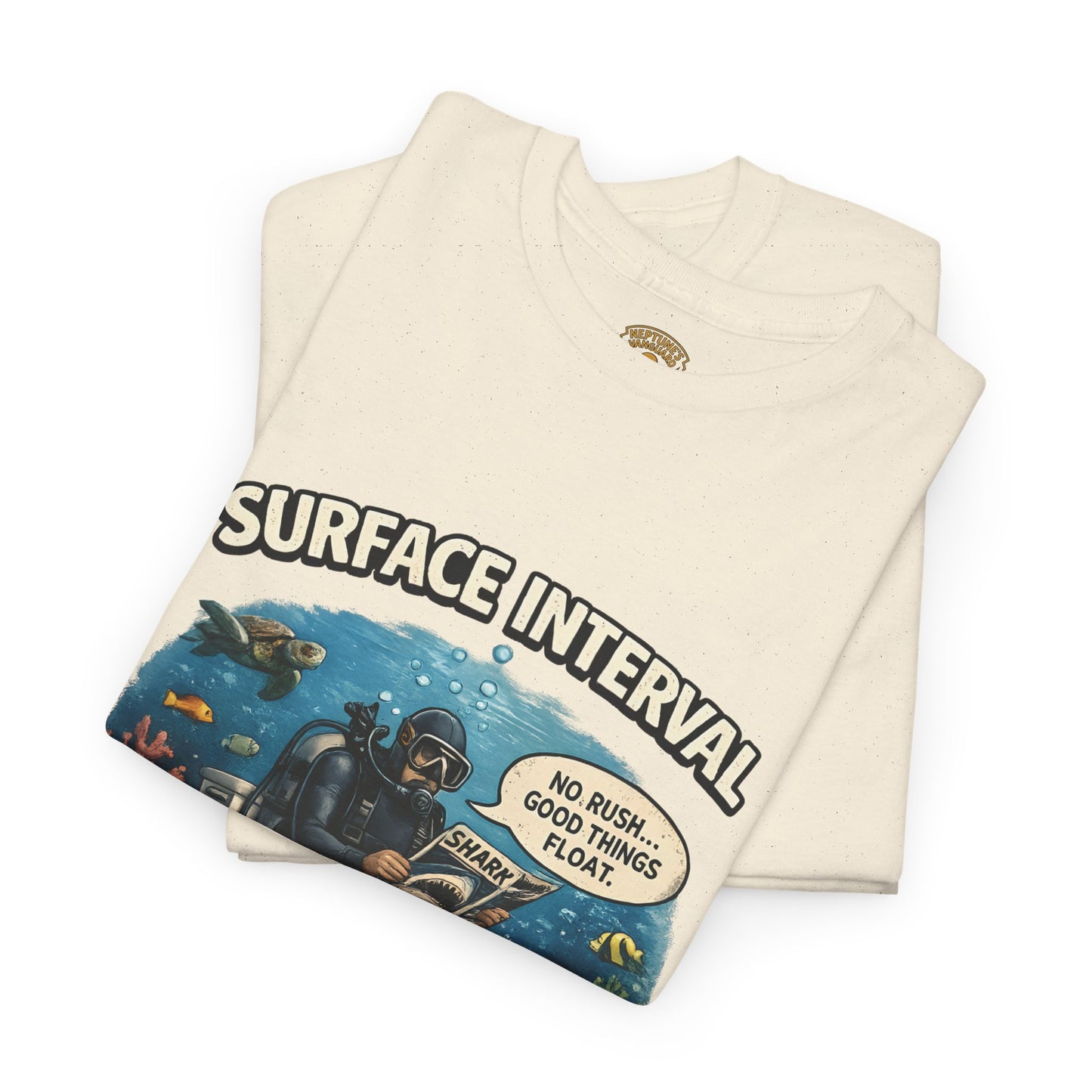 Funny Scuba Diver T Shirt | No Rush Good Things Float