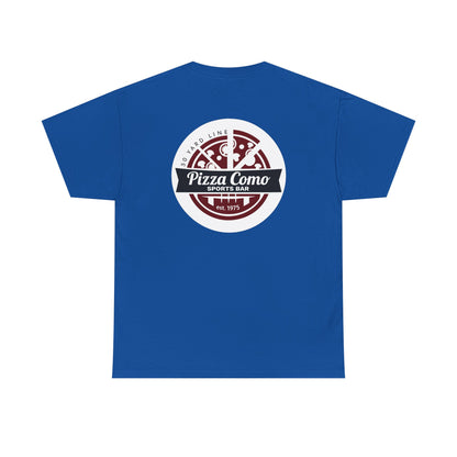 Classic 50 Yard Line Pizza Como Logo T Shirt