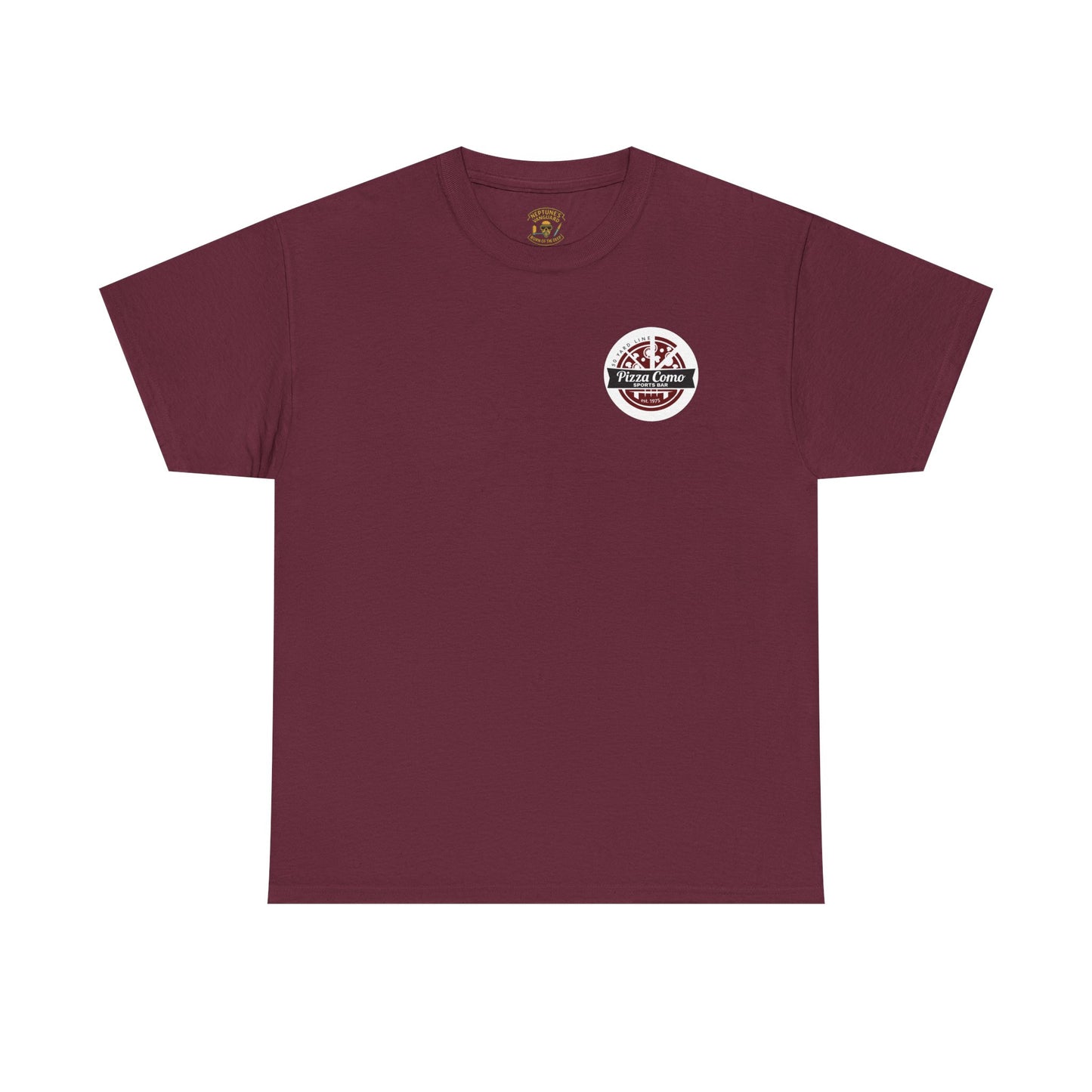 Classic 50 Yard Line Pizza Como Logo T Shirt
