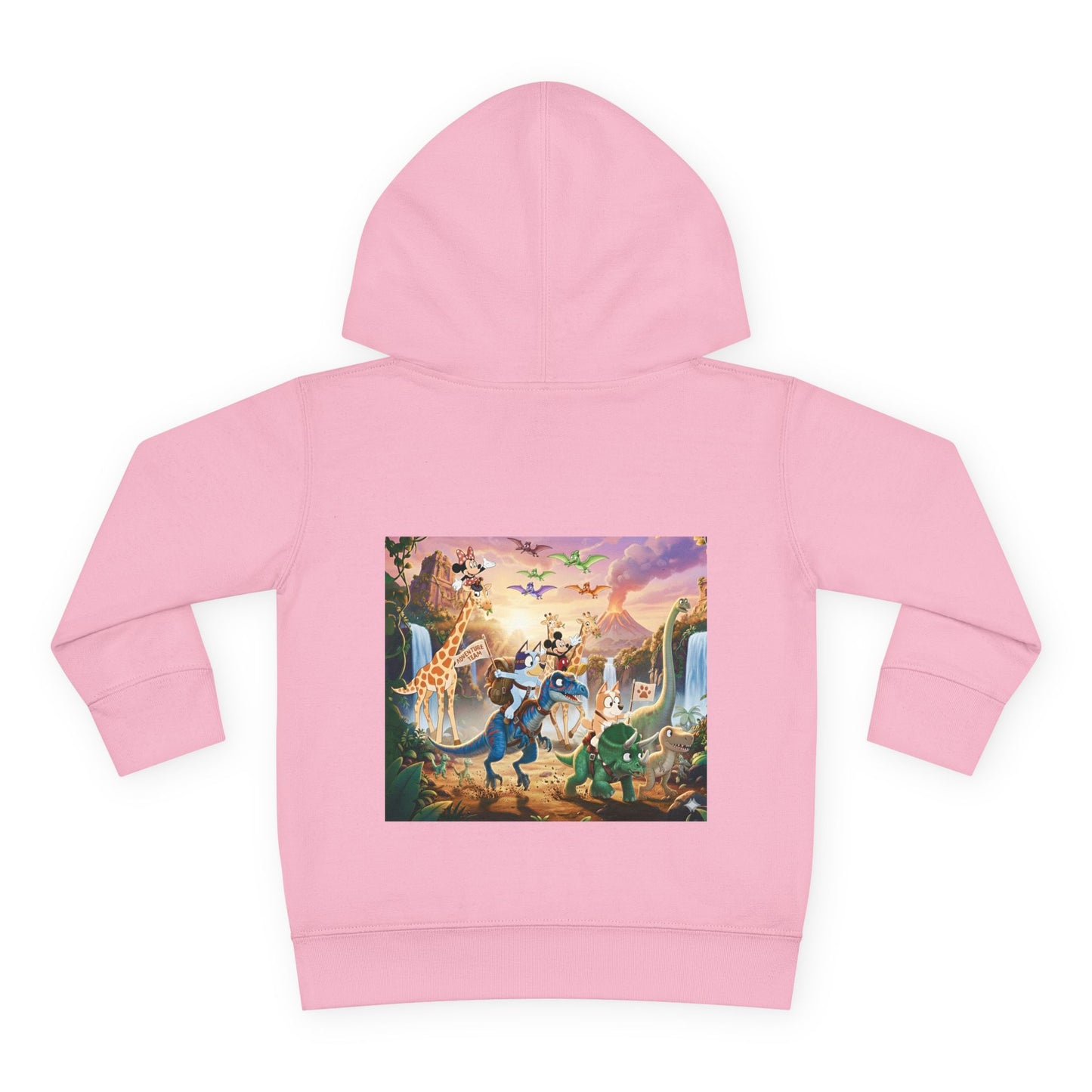 Toddler Hoodie — Cute Safari Animal Adventure Pullover