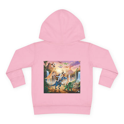 Toddler Hoodie — Cute Safari Animal Adventure Pullover