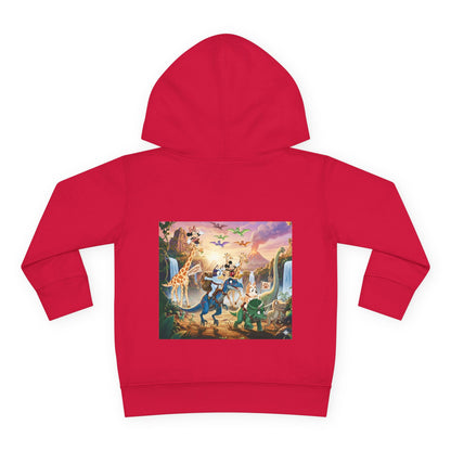 Toddler Hoodie — Cute Safari Animal Adventure Pullover