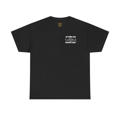 Wish You Were Beer 50 Yard Line Sports Bar T Shirt