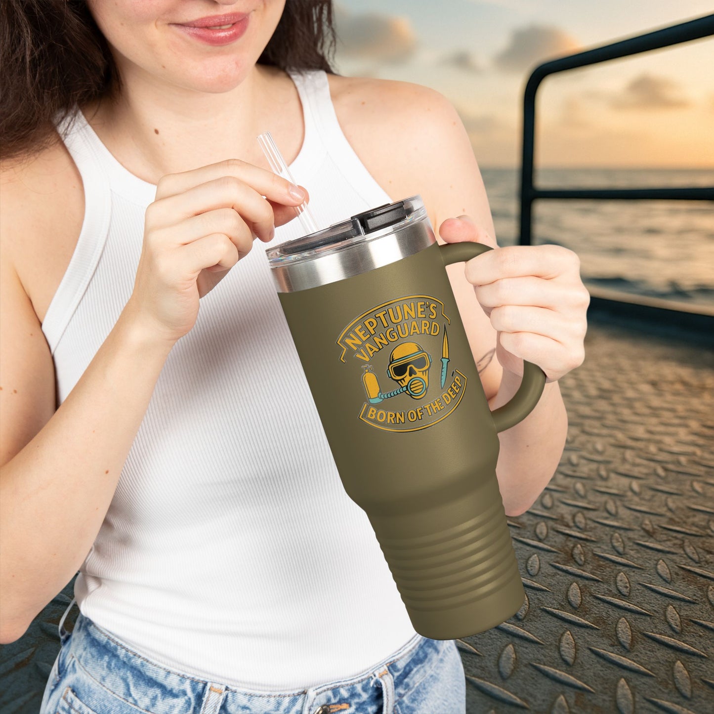 Insulated Travel Mug - 40oz Adventure Companion