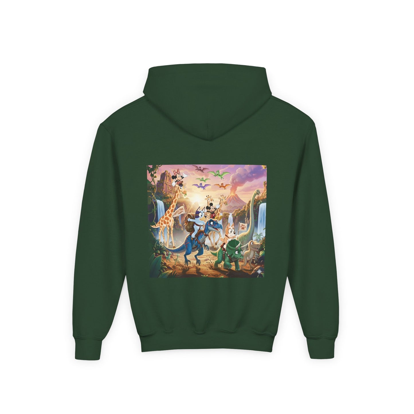 Youth Hoodie Safari Animal Adventure