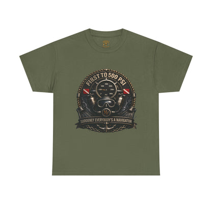 First to 500 PSI Scuba Diver Shirt