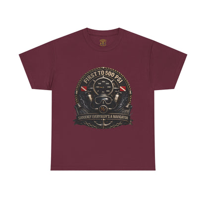 First to 500 PSI Scuba Diver Shirt