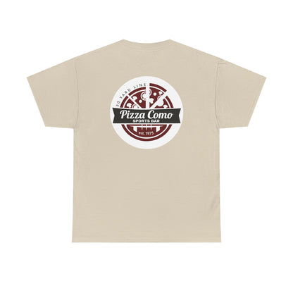 Classic 50 Yard Line Pizza Como Logo T Shirt