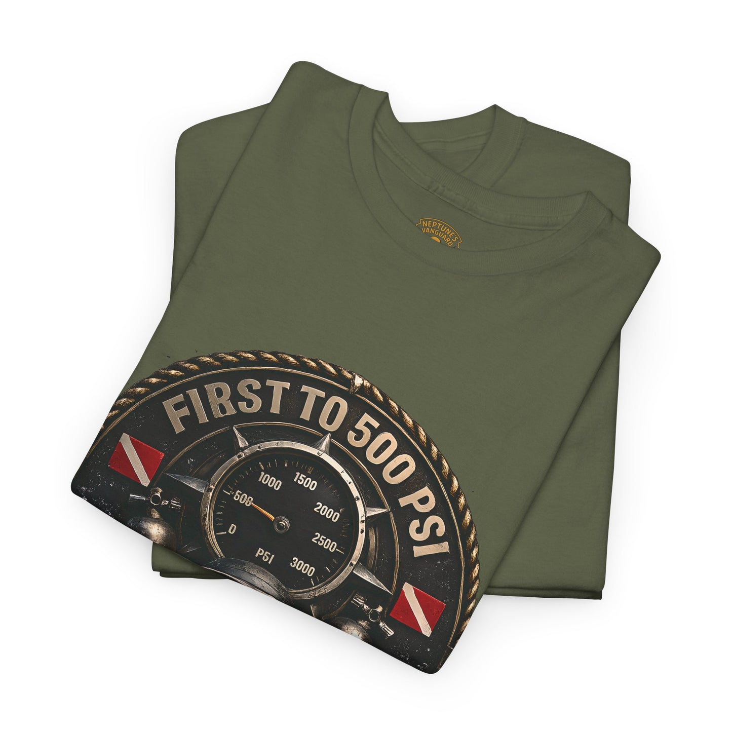 First to 500 PSI Scuba Diver Shirt