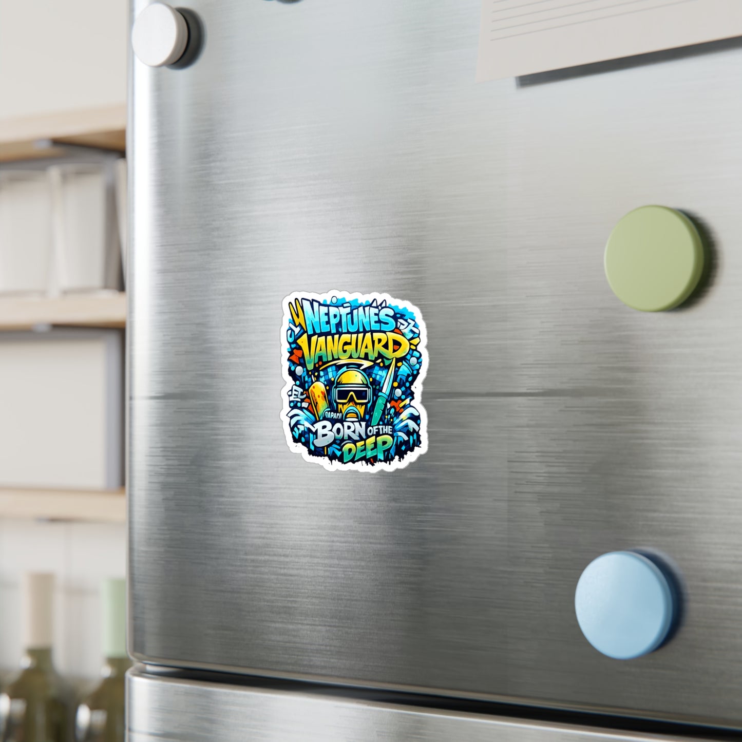 Neptune’s Vanguard 'Born of the Deep Vinyl Sticker