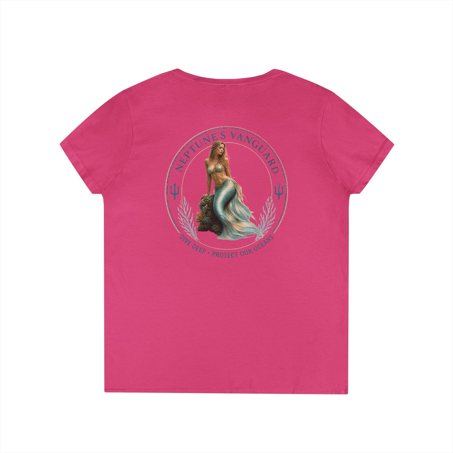 Explore Respect Protect V-Neck Tee