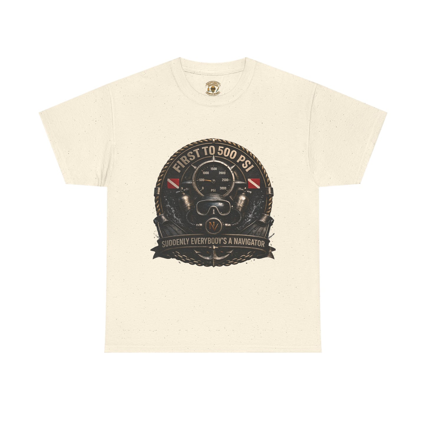 First to 500 PSI Scuba Diver Shirt