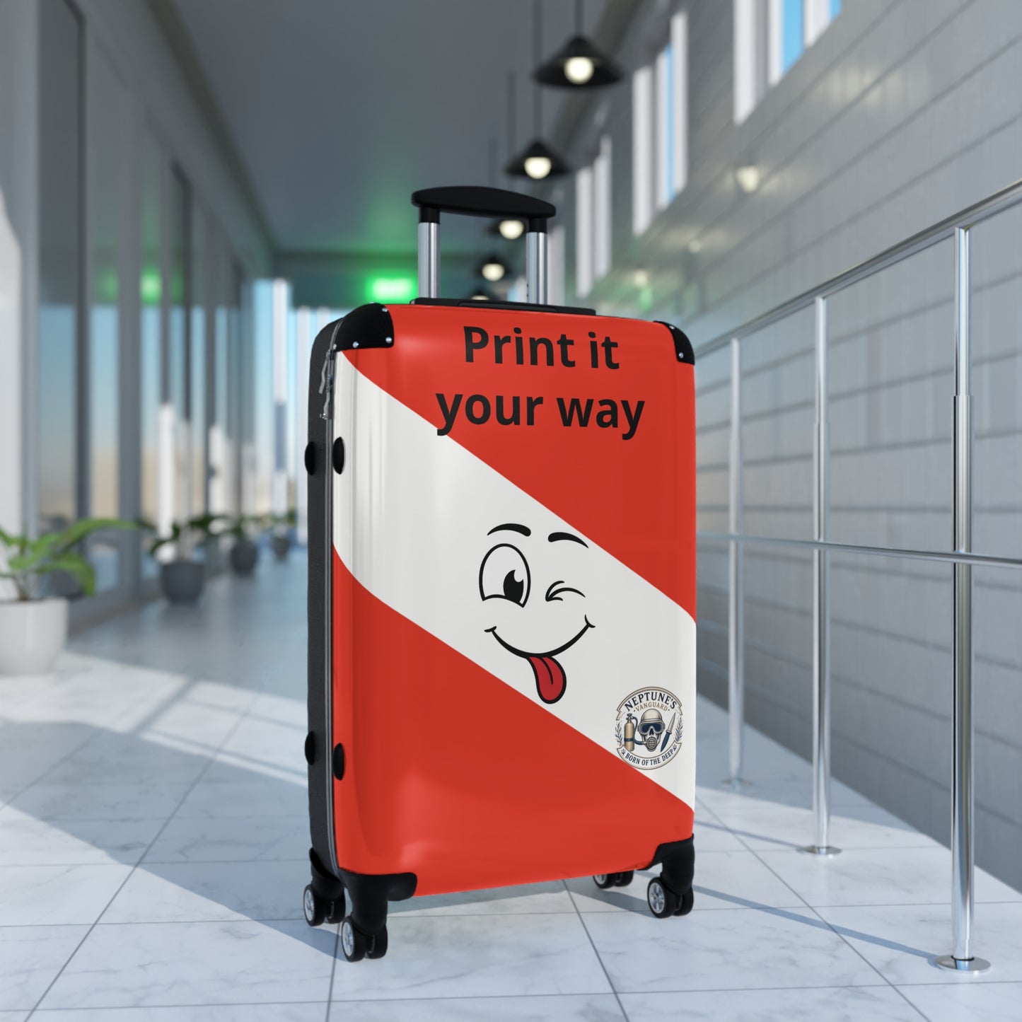 Hard-Shell Suitcase (customize)