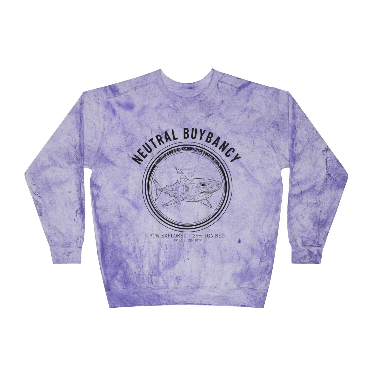 Neutral Buoyancy Tie-Dye Pullover
