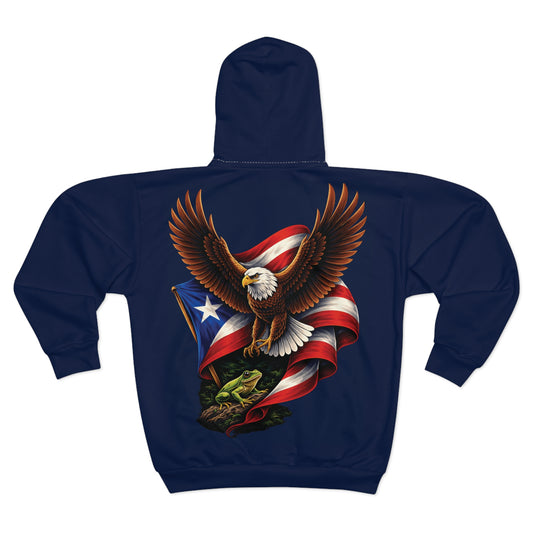 Patriotic USA Puerto Rican Pride Jacket