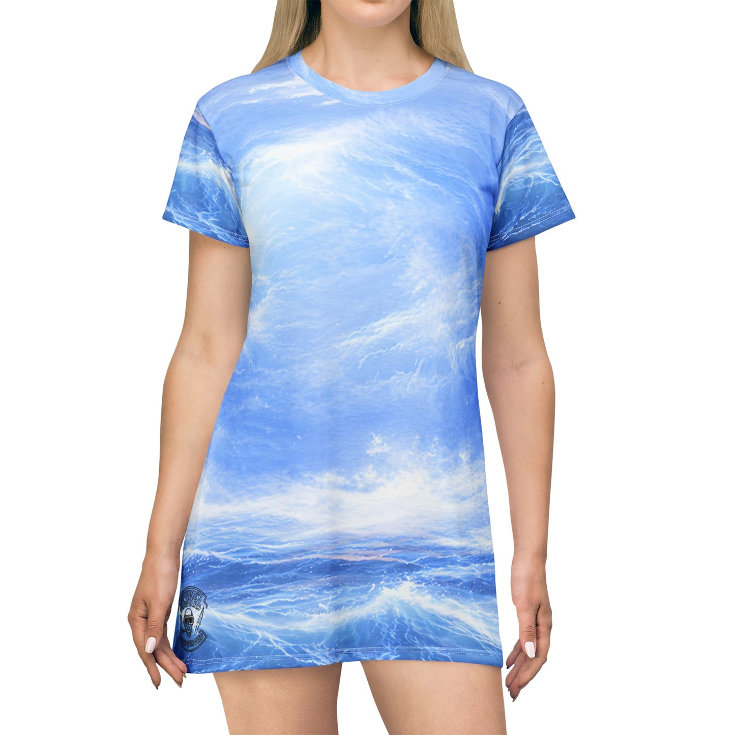 Ocean Sky Drift Dress