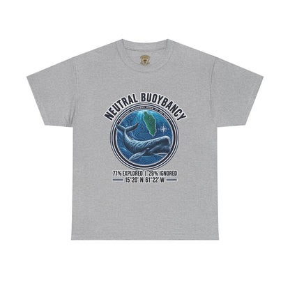Dominica Sperm Whale Coordinates Tee
