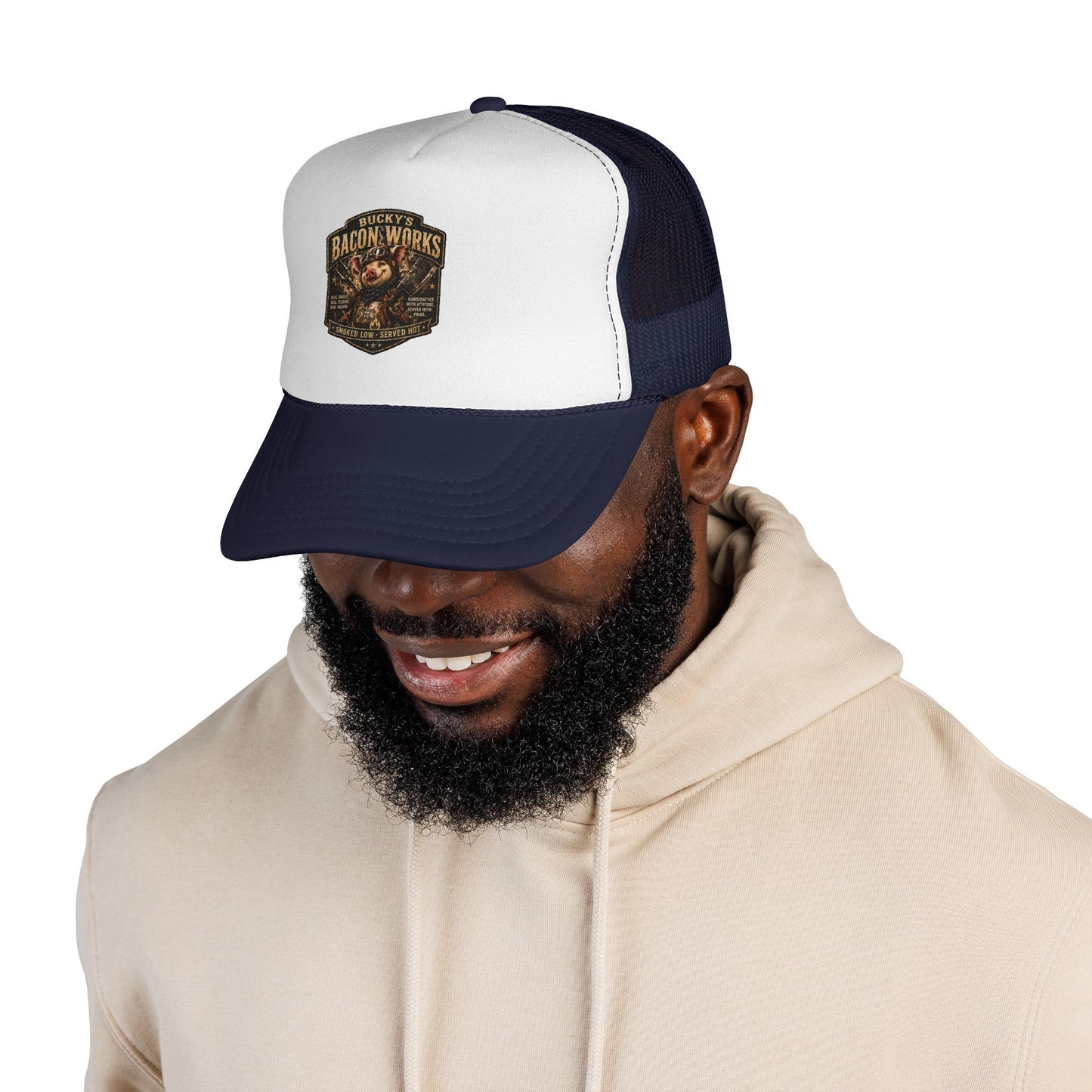 Bucky’s Bacon Works Trucker Cap