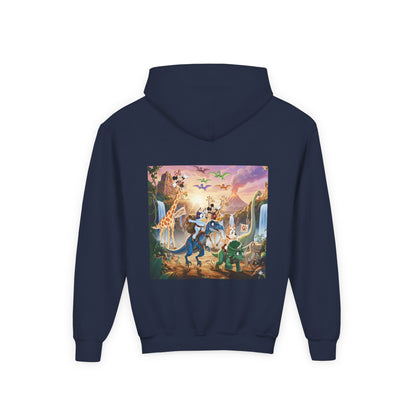 Youth Hoodie Safari Animal Adventure