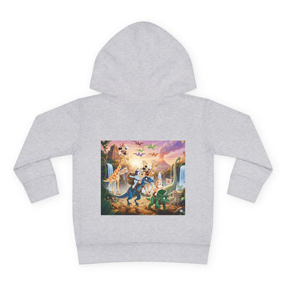 Toddler Hoodie — Cute Safari Animal Adventure Pullover