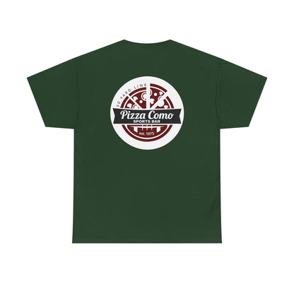 Classic 50 Yard Line Pizza Como Logo T Shirt