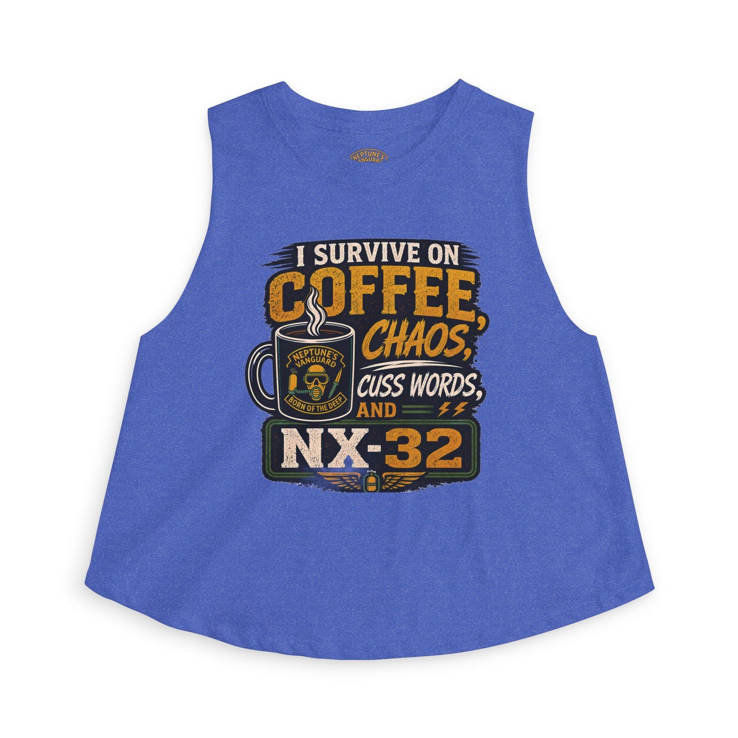 Coffee, Chaos & NX32 Women's Crop Top