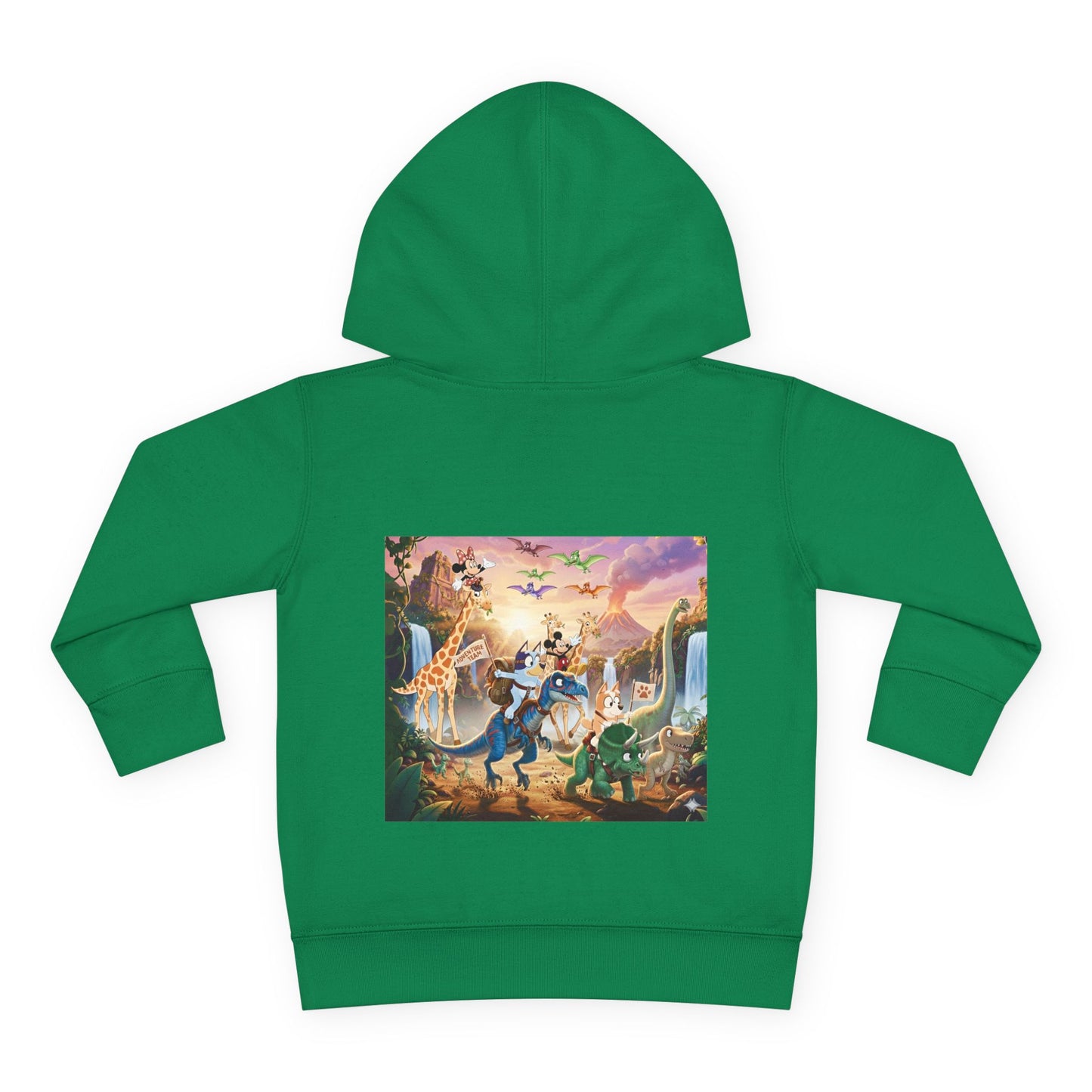 Toddler Hoodie — Cute Safari Animal Adventure Pullover