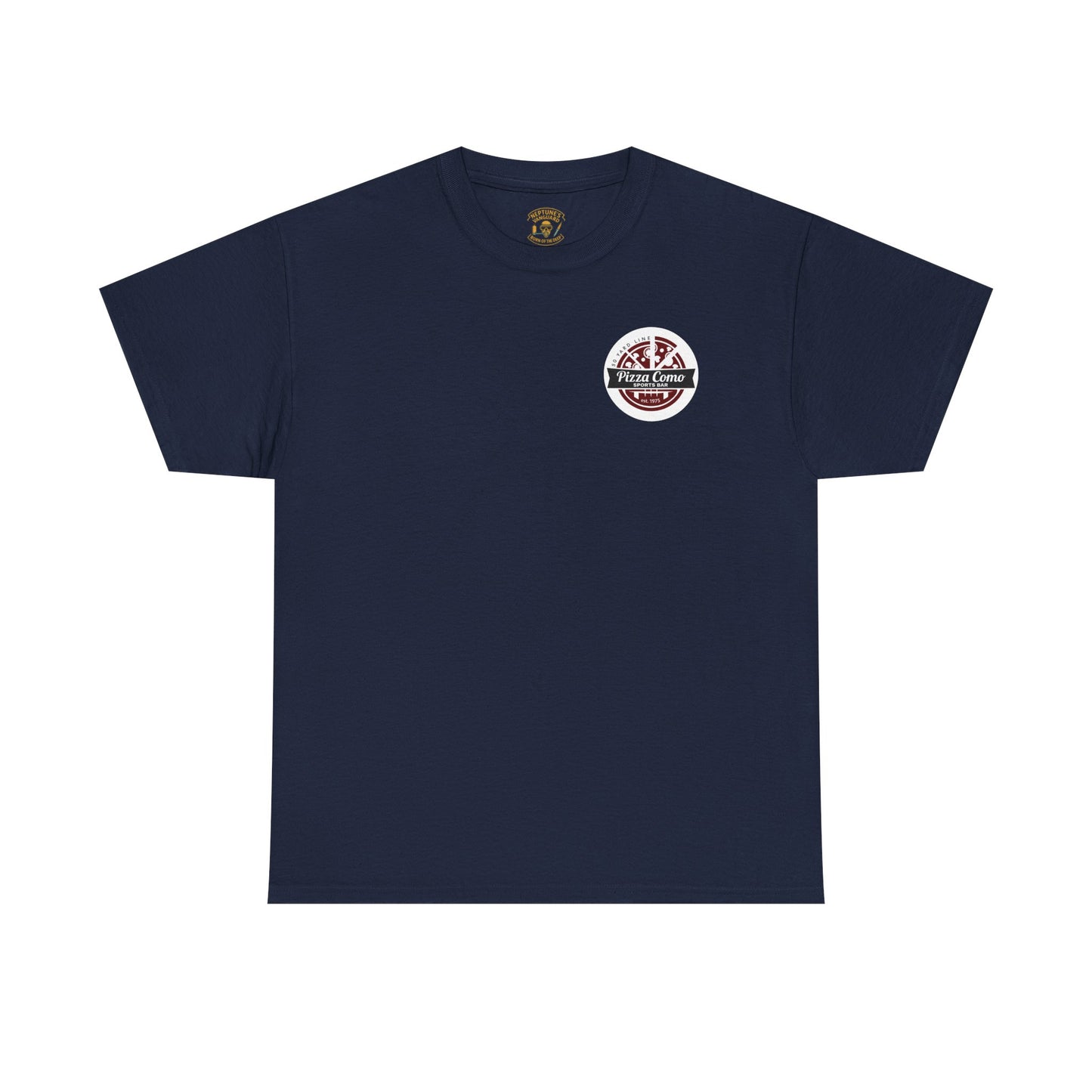 Classic 50 Yard Line Pizza Como Logo T Shirt