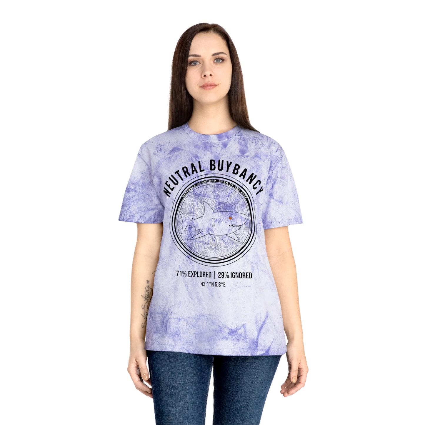 Neutral Buoyancy Tie-Dye Tee