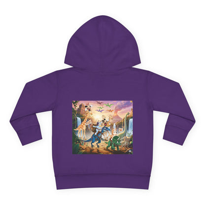 Toddler Hoodie — Cute Safari Animal Adventure Pullover