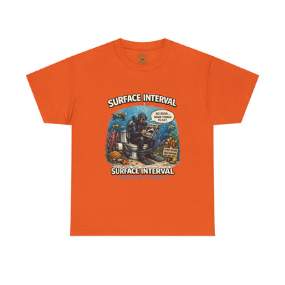 Funny Scuba Diver T Shirt | No Rush Good Things Float