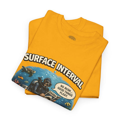 Funny Scuba Diver T Shirt | No Rush Good Things Float