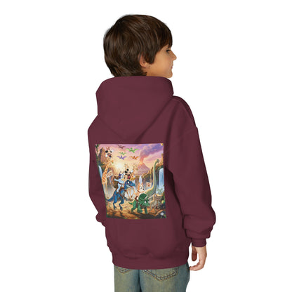Youth Hoodie Safari Animal Adventure