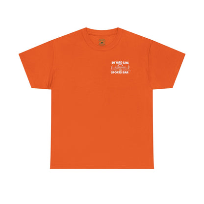 Wish You Were Beer 50 Yard Line Sports Bar T Shirt