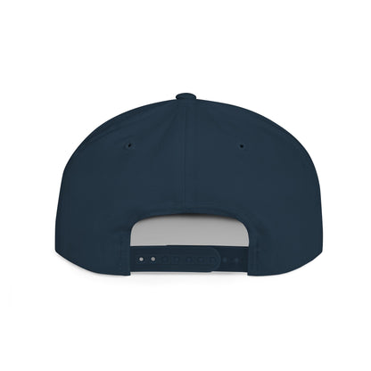 Flat Bill Snapback - 1st Infantry "Red Currakee" Spade Logo Cap