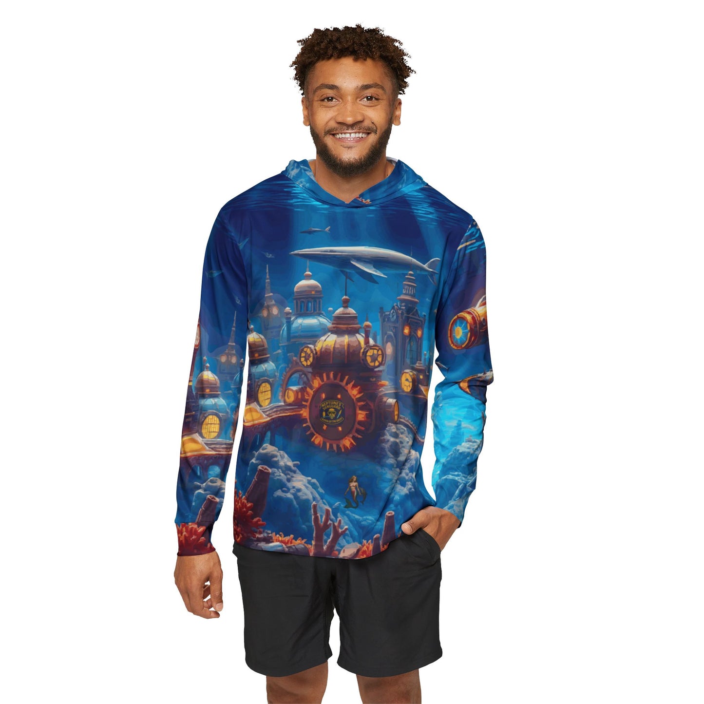 Underwater Steampunk Submarine Hooded