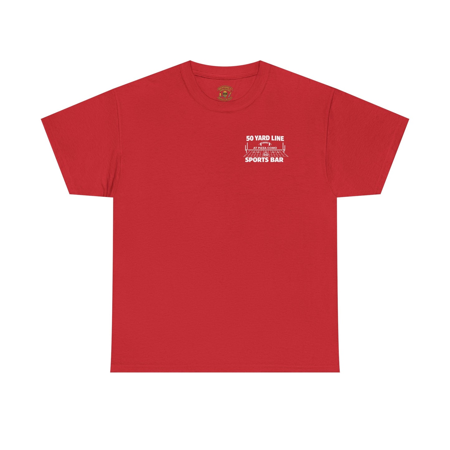 Wish You Were Beer 50 Yard Line Sports Bar T Shirt