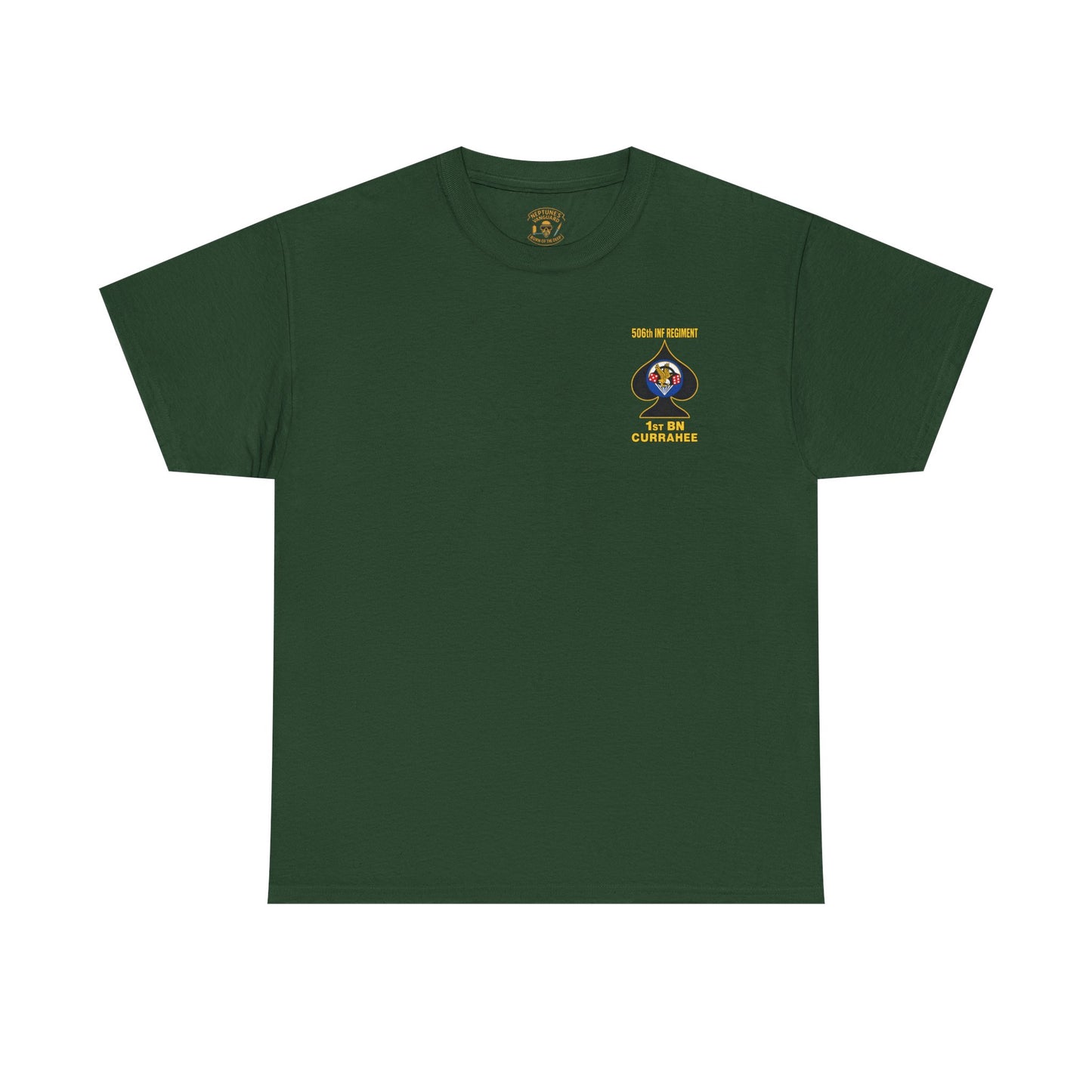 1-506th Infantry “Red Currahee” OG T-Shirt