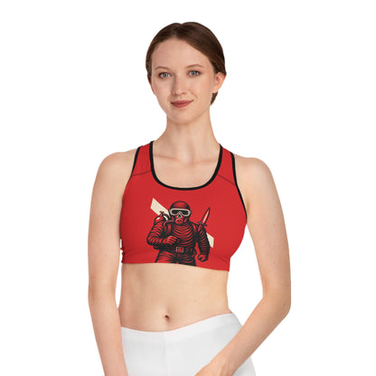 Sports Bra Bold Red Edition