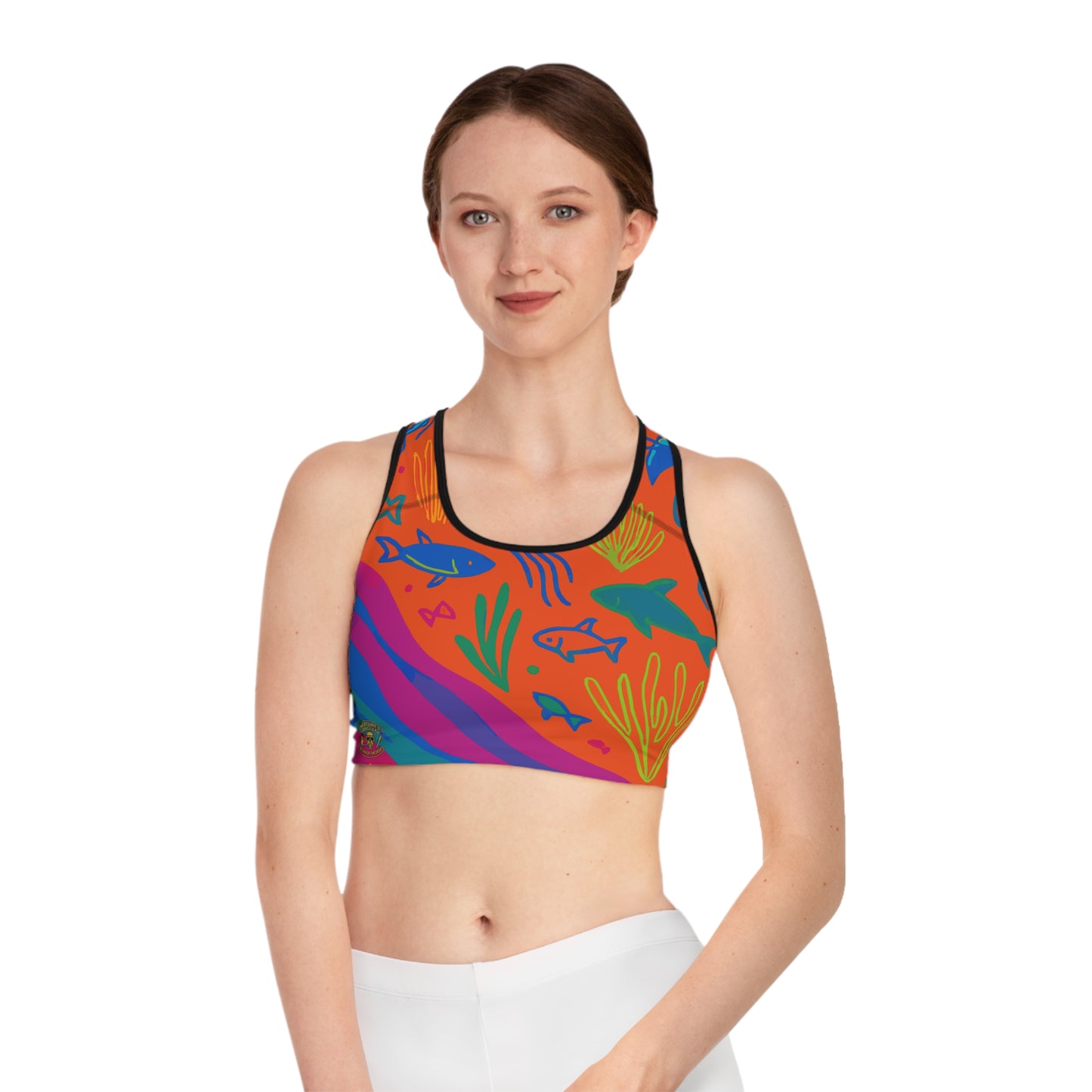 Colorful Ocean Print Activewear